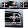 Cross-border E-commerce Exclusive Car Air Conditioner Vent Perfume Aromatherapy Clip For Car Vent Decoration Diamond Alloy Material