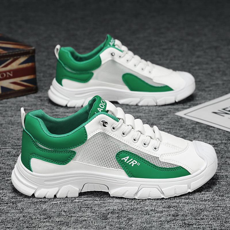 

Новые мужские удобные спортивные туфли повседневная обувь корейская версия тренда обувь Форрест Гамп обувь модная обувь мужская обувь 39