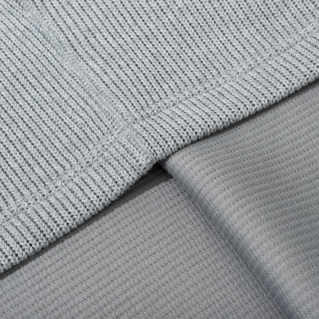 NEW ERA Outdoor Knitted Jersey Half Zip Heather Grey 14741963