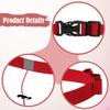 Adjustable Reflective Race Number Belt for Triathlon, with Loops And Fastening System Running