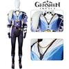 Ensemble de costume Cosplay Original Genshin Impact Pour Kaeya Design Imprimé Ethnique Tribal