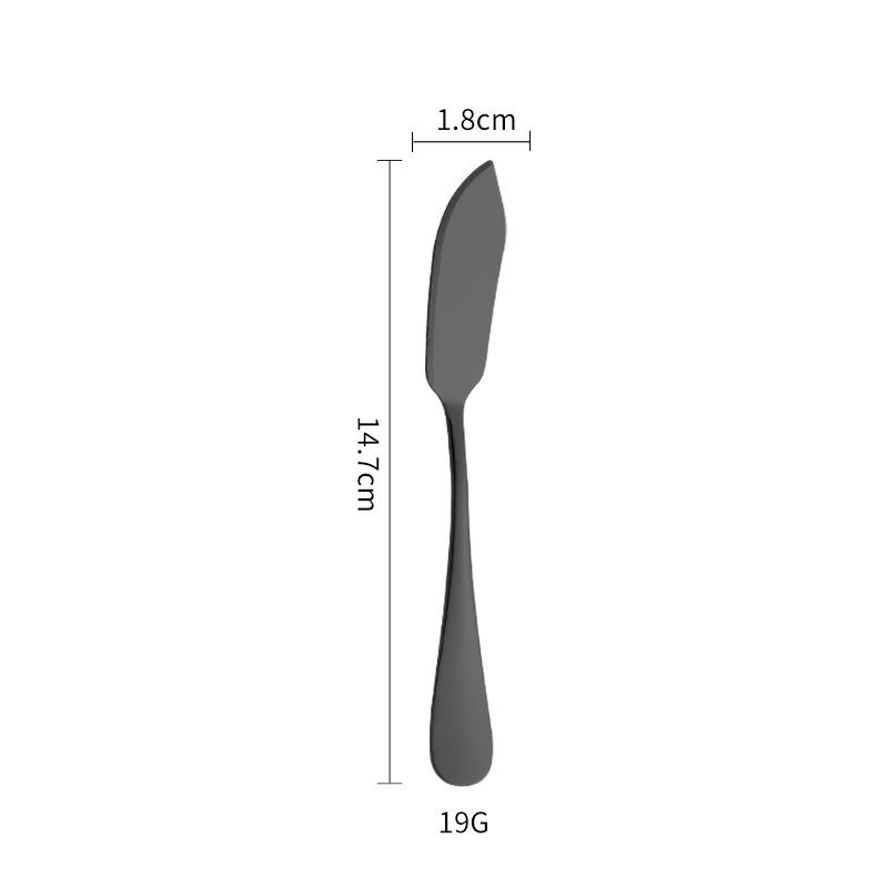 Stainless Steel Butter Knife Cheese Cutting Tool Dessert Jam Spreader Toast Wiper Cream Bread Slicer Kitchen Gadget