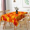 Høst akvarell lønneblader rektangulær duk til borddekorasjon høstfangst kjøkken spisebordduk Thanksgiving dekorasjon