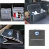 2026 Hot For VW VOLKSWAGEN Car Trunk Storage Bag Organizer Sundries Stowing Tidying Box For VW Volkswagen Rline Golf CC GTI Tigu