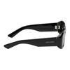 Saint Laurent Logo Rectangular Sunglasses Unisex Sunglasses Black SL809001