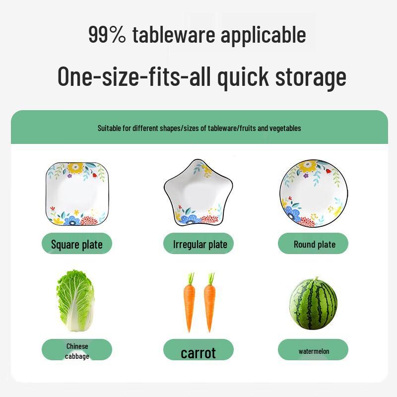 Einweg-Abdeckungen für die Aufbewahrung von Lebensmitteln