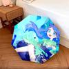 Cute Liko  pattern, automatic folding umbrella, portable and foldable design, 8 ribs, a Christmas or birthday gift.