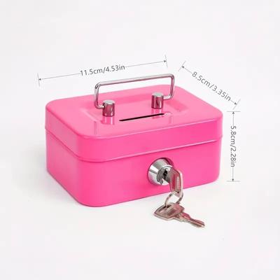 Armadietto portavalori portatile creativo Armadietto portavalori Armadietto portavalori di piccole dimensioni Serratura per armadietto portavalori