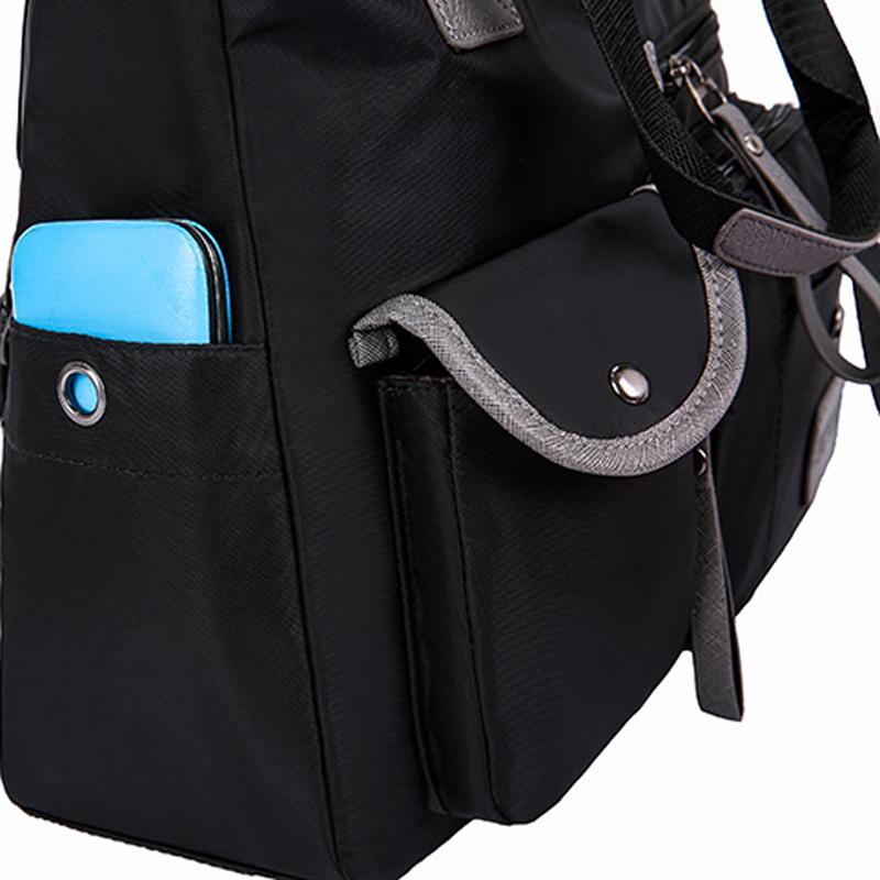 Ladies Fashion Waterproof Oxford Tote Bag Casual Shoulder Bag Mummy Bag Large Capacity Canvas Bag