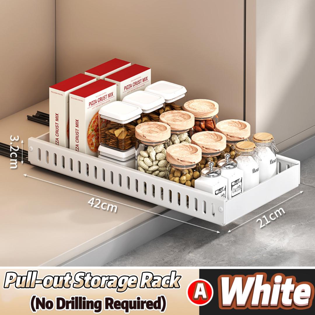 Органайзер для кастрюль и сковородок под шкафом, выдвижной держатель для крышек кастрюль и подставка для сковородок на кухне, выдвижной органайзер для кастрюль и сковородок, хранение посуды