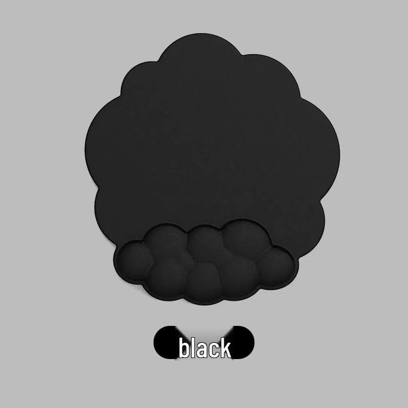 High-Value Silicone Cloud Wrist Rest Mouse Pad and Keyboard Support - Office Essential