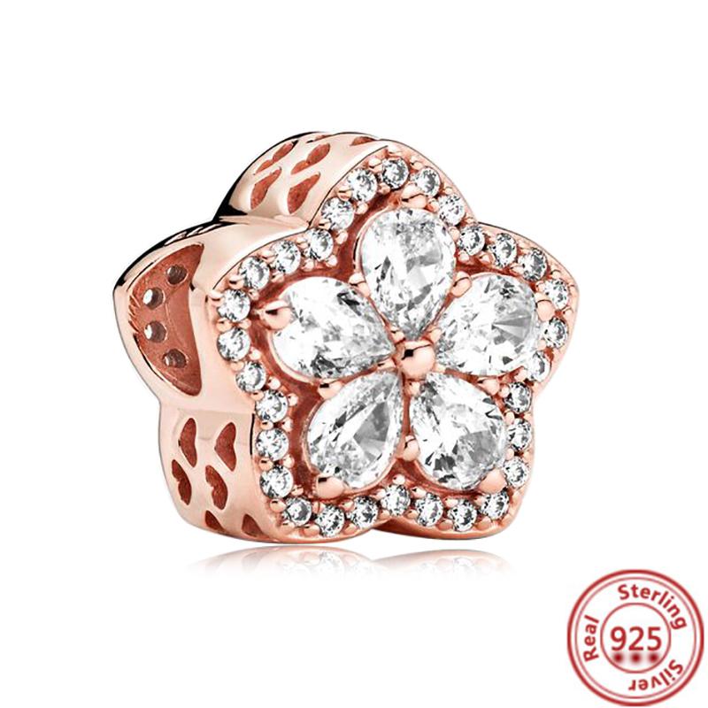 Fit Original Pantaro Charms Bracelet Mother's Day Gifts Women Zircon 100% 925 Sterling copper Forever Family Love Mom DIY Beads