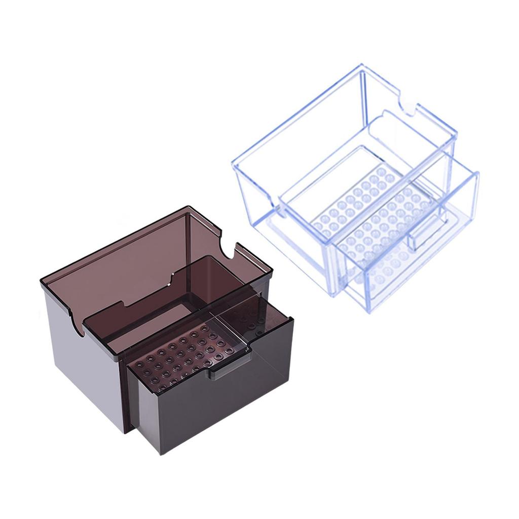 Aquarium Filter Fish Tank Accessory Efficient Hang On Small Easy Installation for Fresh and Salt Water Aquarium Overflow Box