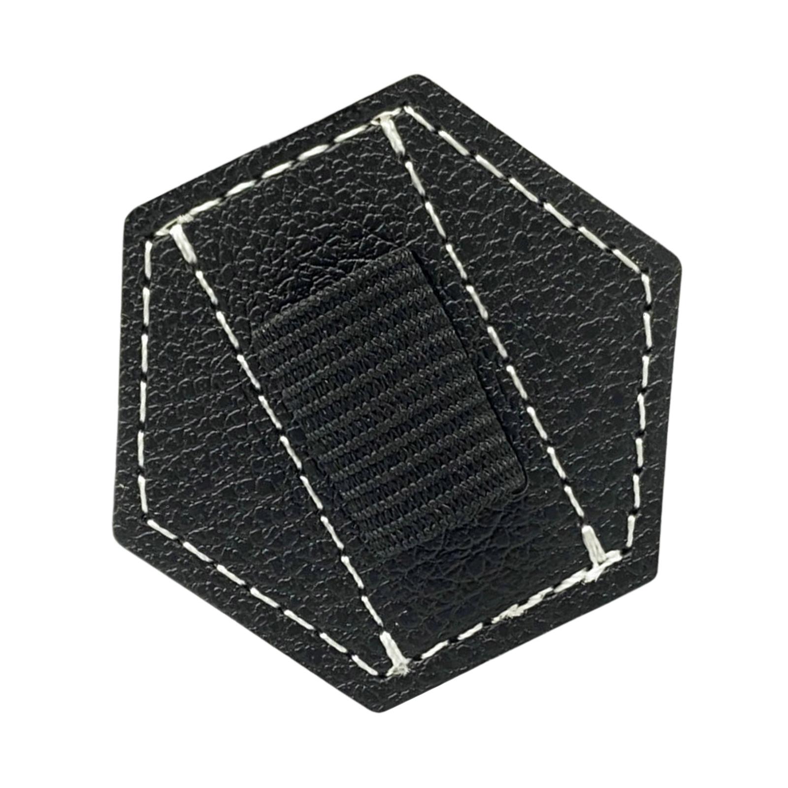 

Клейкий держатель для ручки-клипсы, кожаный держатель для карандаша, эластичный держатель для ручки для блокнота в твердом переплете, журнала, планшета, кожаный слот для ручки чёрный