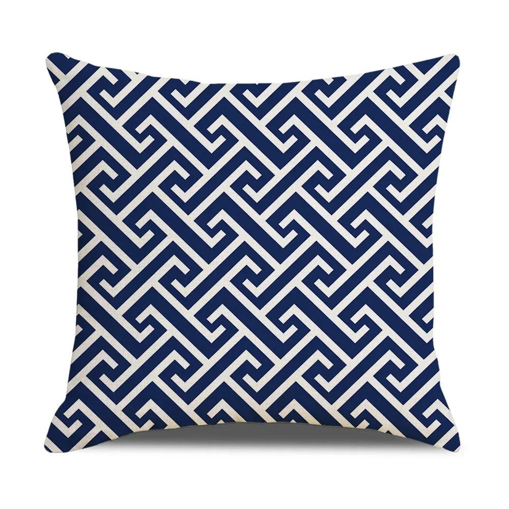 Nordic Geometric Throw Pillow Cover With Short Plush Print Living Room Sofa Decoration Cushion Cover Pillow Covers Decorative