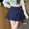 Preppy Style Pleated Skirts for Women Sweet A-line Short Skirts Comfortable Dot Mini Skirt  Party