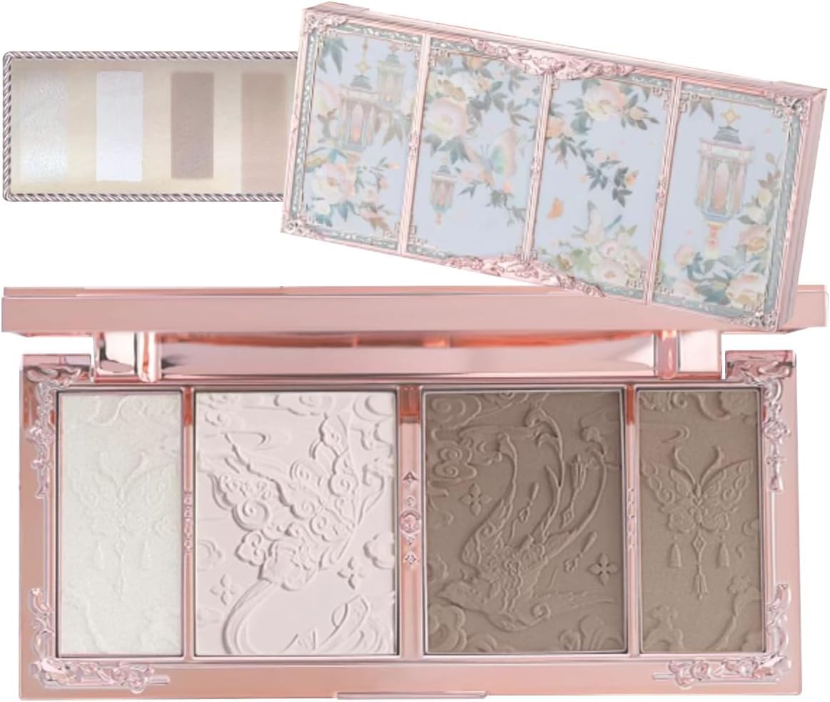 

FlowerKnows Butterfly Cloud Shoulder Shading Palette 01 Moon Shadow сірий колір