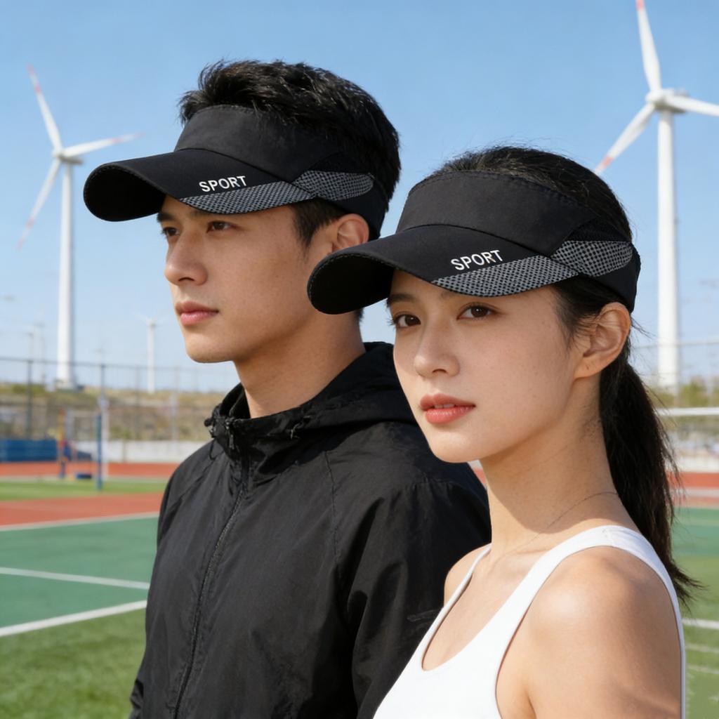 Summer Open-Top Hat For Men And Women, Sports Sun Hat, Fishing Hat, Outdoor Running Sun Hat, Fashionable Sun Protection Hat