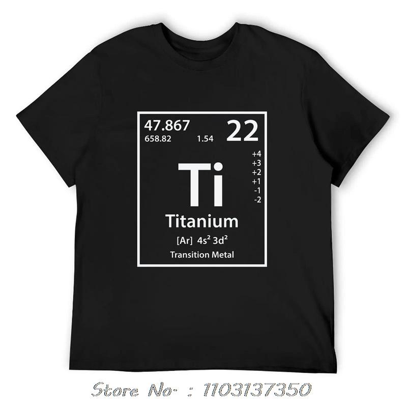 Titanium Element T-shirt Science Chemistry Periodic Table Shirt