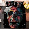 New Skull Bedding Set Single Twin Full Queen King Size Bed Set Adult Kid Bedroom Duvet Cover Sets 3D Print Bed Sheet Set741