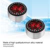 2Pcs RC Wheel Hub Aluminum Alloy High Wear Resistance CNC Machining 1.9in Remote Control Car Wheel HubRed