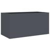 Plant Pot Anthracite 62 x 30 x 29 cm Steel