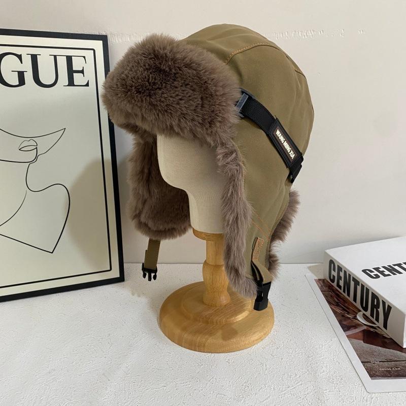 JYL TS DIY Fleece Trapper Hat Unisex Winter Thickened Ski Pilot Hat Fleece 1222Mao12252 лакричная конфета