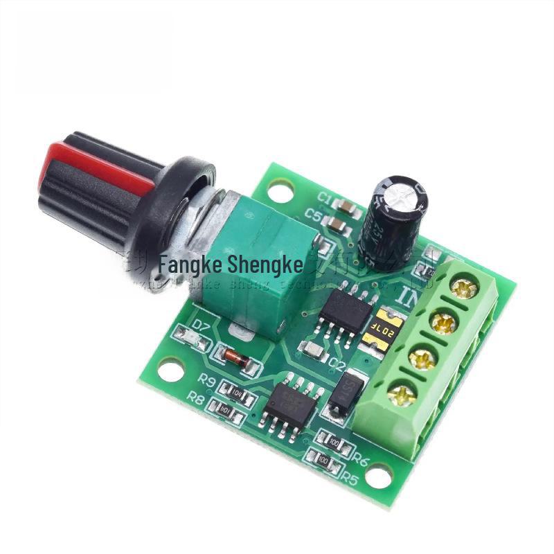 Mini PWM DC Motor Speed Controller 1.8-12V Switch 2A 1803BK