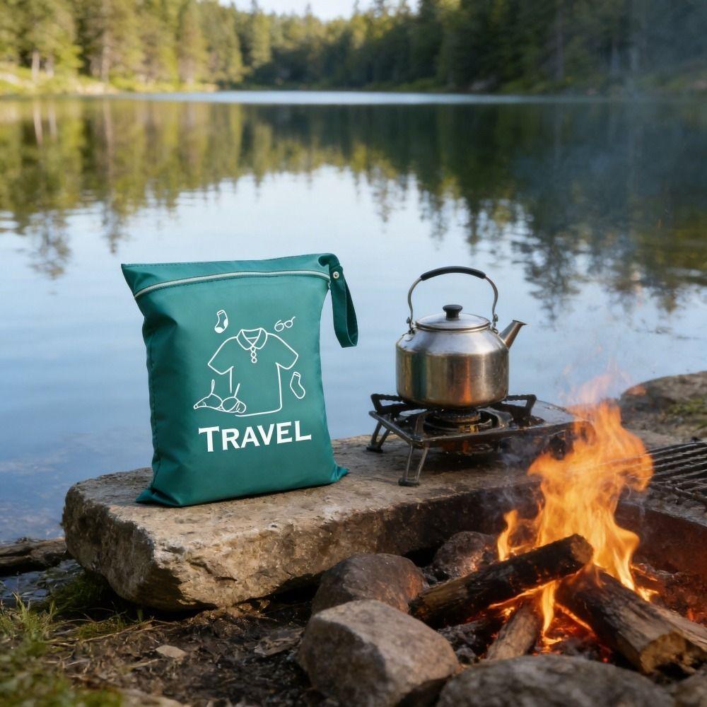 Waterproof Travel Clothing Storage Bag Large Capacity Handheld Wash Bag Fitness