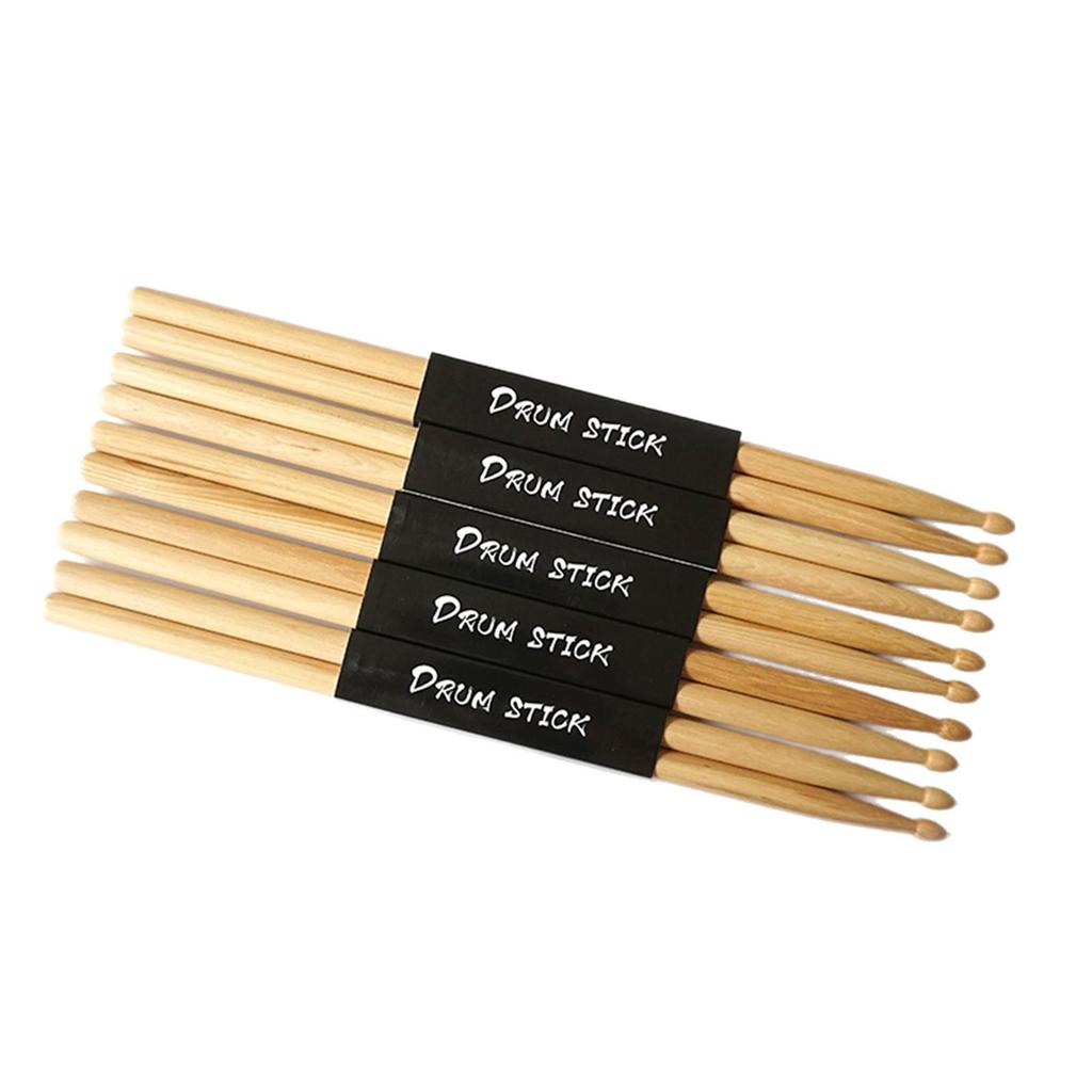 Cross-Border Drum Set: Jazz Set for Beginners with Maple, Oak, Walnut 5A Drumsticks. Custom Logo Available.