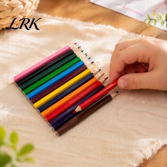 Coloring Pencils for Children 12PCS Colored Set, with Smooth Wood Barrel, Vibrant Colors Kids Drawing Kits Home Painting Tools, Book Sketching And Art