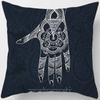 Mysterious Vintage Religious Yoga Symbol Pillowcases Home Decor housse de coussin cojines decorativos para sofá poduszka