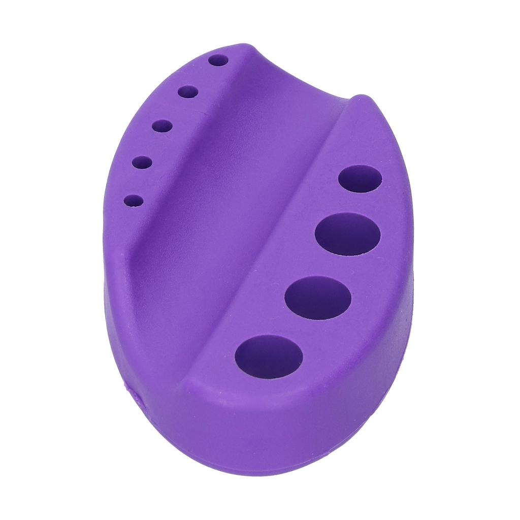 Silicone Tattoo Pigment Rack Reusable Washable Microblading Tattoo Pen Ink HolderPurple