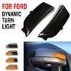 Car Dynamic LED Turn Signal Rearview Mirror Lights Blinker For Ford Everest 2015- Ranger T6 Raptor Wildtrak