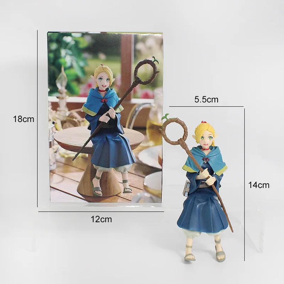Anime Girl Statue - Delicious in the Dungeon Marcil Donato Sitting Doll Toy Gift with Dungeon Food Leo Stouten Action Figure