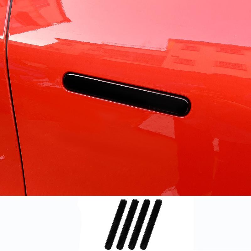 For XPeng G6 2024 2025 ABS carbonfiber Car Outside Door Handle Cover Trim Handle Protector Sticker Exterior Accessories