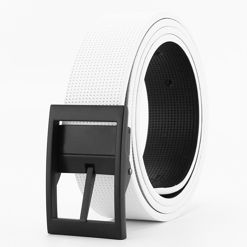 Needle Buckle Pin Buckle Belt Men's Genuine Leather Two Layer Leather Fashionable Casual Belt