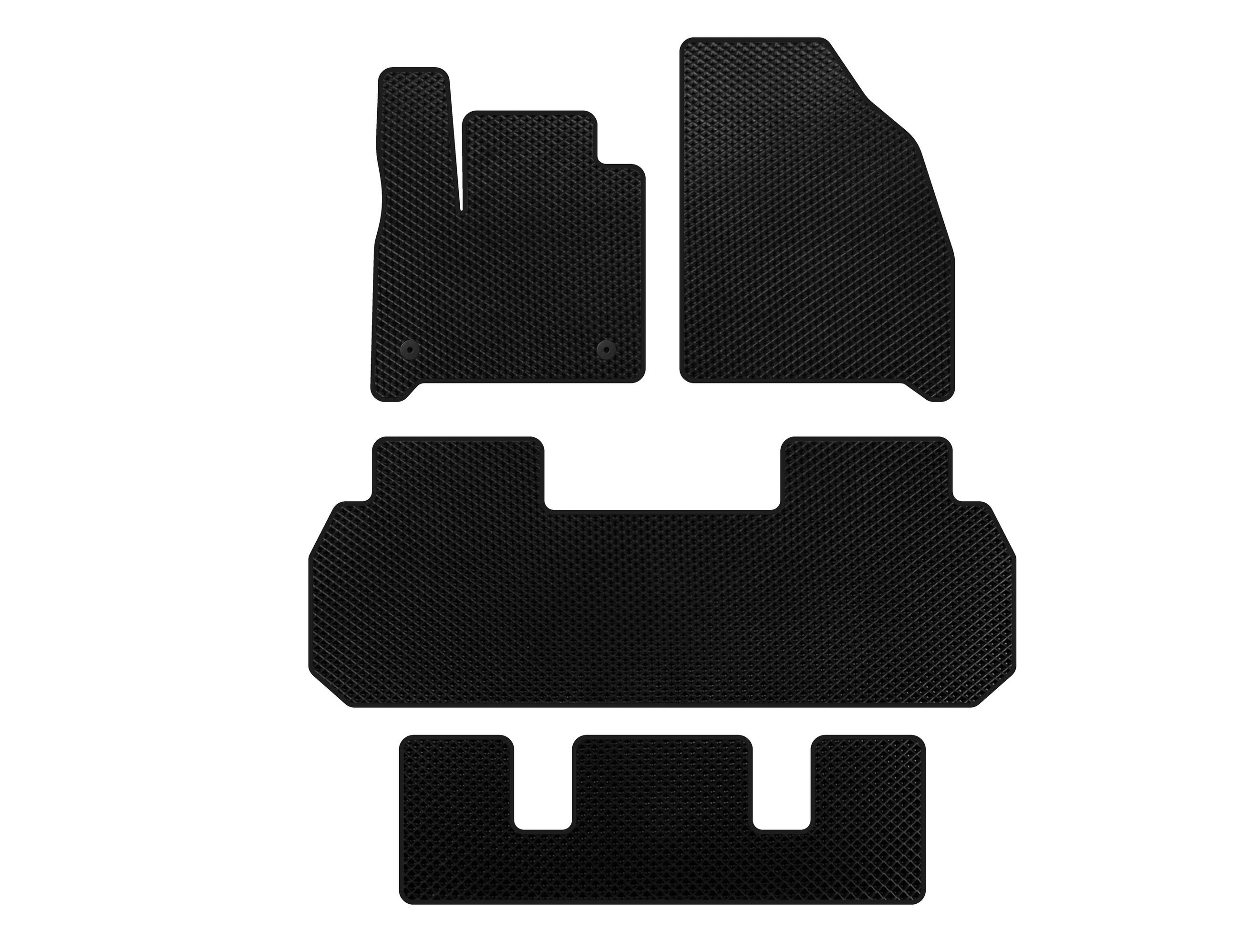 

EVA mats (3 rows, Black) for Chevrolet Traverse 2017- гг