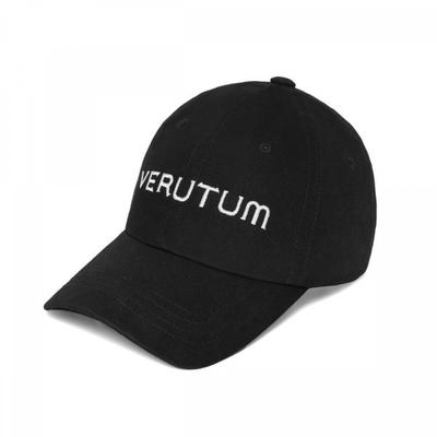 VERUTUM Front Logo Cap Black Hw Bc009fl