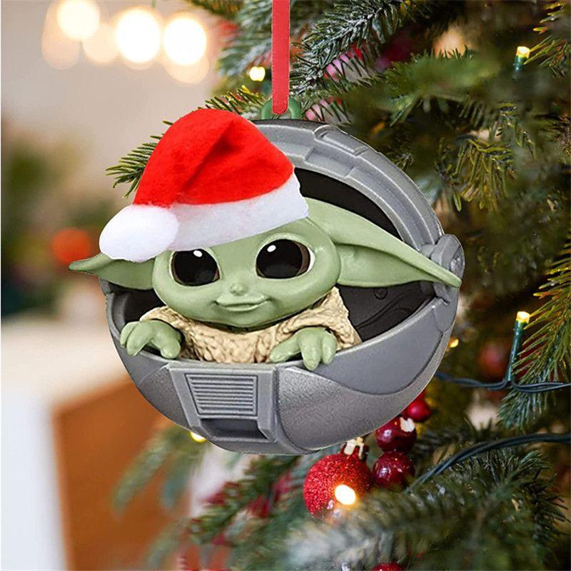 Adorable Baby Y-oda Christmas Tree Decor Hanging Ornament