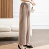 Jianhu Women's Elastic Waist Loose Wide-Leg Casual Pants
