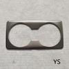 Rear Seat Water Cup Interior Accessorie Metal Cover Trim for Mazda Cx30 Cx 30 Cx-30   Car Styling Sticker Accesorioes