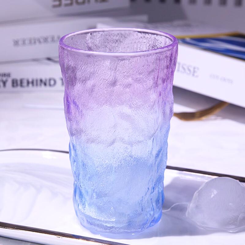 OLOEY Gradient Glass Beverage Cup