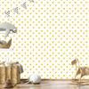 Heart Wallpaper White, Cream and Yellow 50x1000