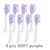 4/8 Pièces Têtes de Brosse de Rechange pour Brosse à Dents Électrique Sonique XIAOMI MIJIA MES609/610 Pro Emballage Scellé