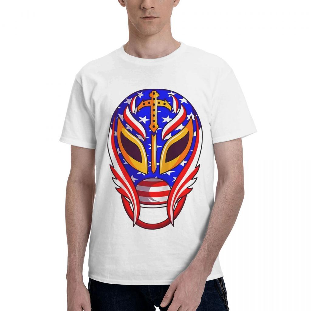 Mexican Wrestling Mask 100 Cotton Casual Breathable Confortable TShirt New In Tops And TShirts Clothes Men