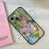 Claude Monet Art Phone Case For IPhone 1716 15 14 13 Pro Max 11 12 Mini X Xs XR Black Silicone Cover