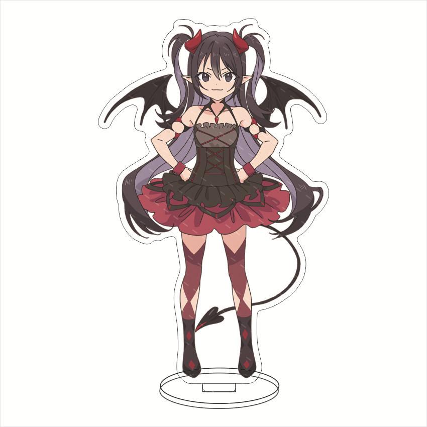 

15cm Anime The story of an exploration hero who has worked his way up from HD Game Figures Acrylic Stand Fans Desktop Gifts 15 cm