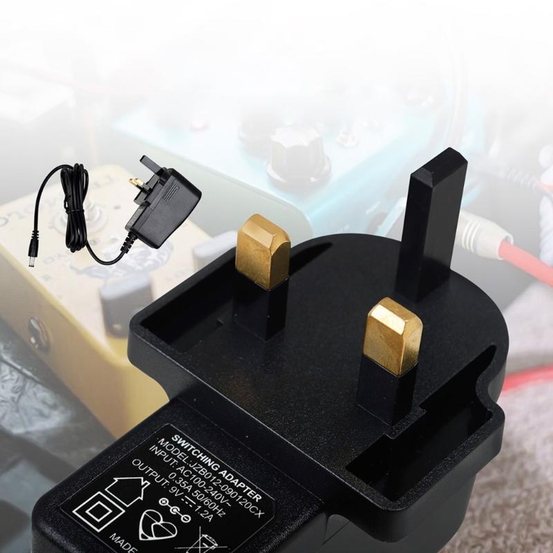AC100V-240V DC9V 1.2A Speaker Power Supply Adapter Charger for Trolley Box Speaker Sound Horn Supply Plug