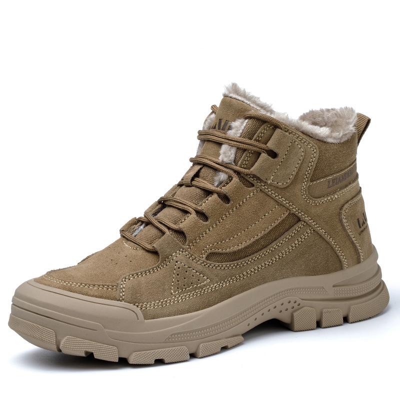 

мужские повседневные рабочие ботинки с защитными стальными подносками, из коровьей замши, обувь для сварки, рабочая безопасность, с защитой лодыжки, ботинки, защитная обувь 280